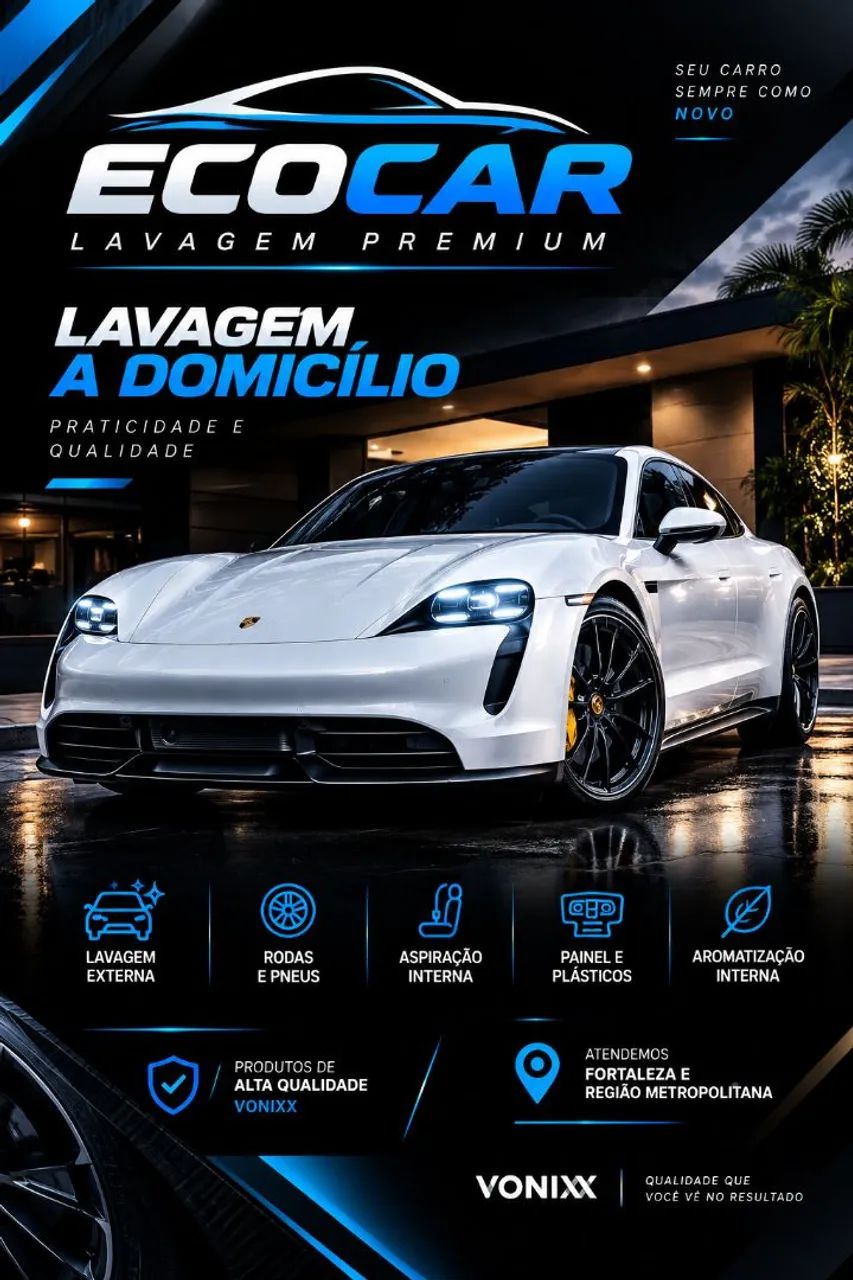 LAVAGEM AUTOMOTIVA A DOMICILIO 