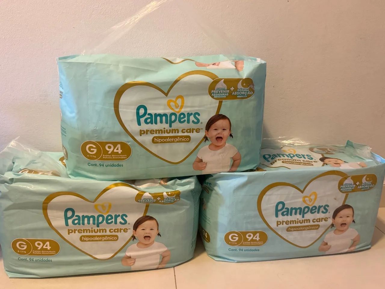 Fraldas Pampers