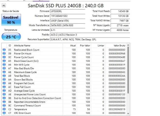SSD SanDisk 240G - Foto 3