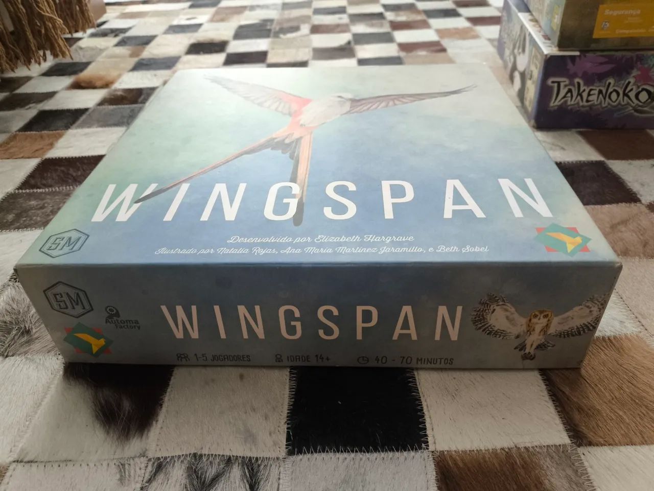 Boardgame Wingspan + Insert MDF + sleeves - Foto 2