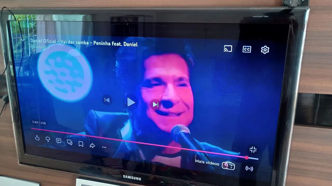 Tv Samsung 42 polegadas com Chromecast - Foto 3