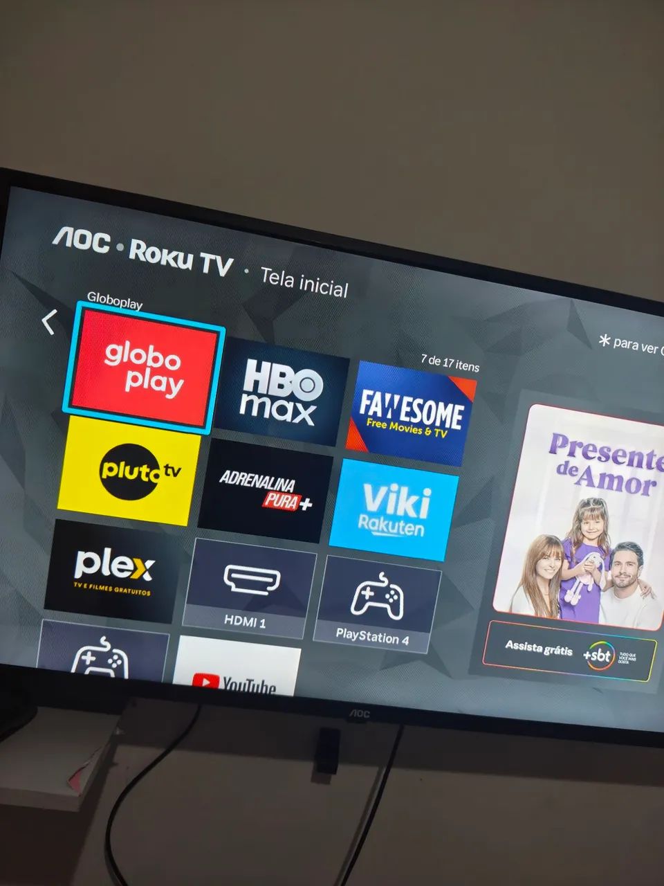 Smart TV OAC ROKU 39 polegadas  - Foto 2