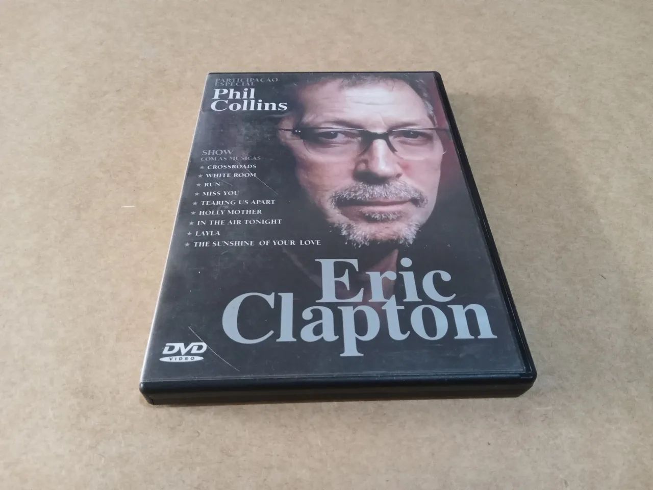 Dvd eric clapton participação especial phil collins 