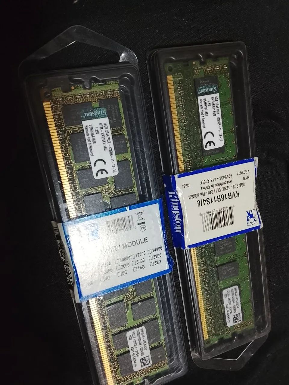 Memoria ram ddr3 ecc(sevidor)