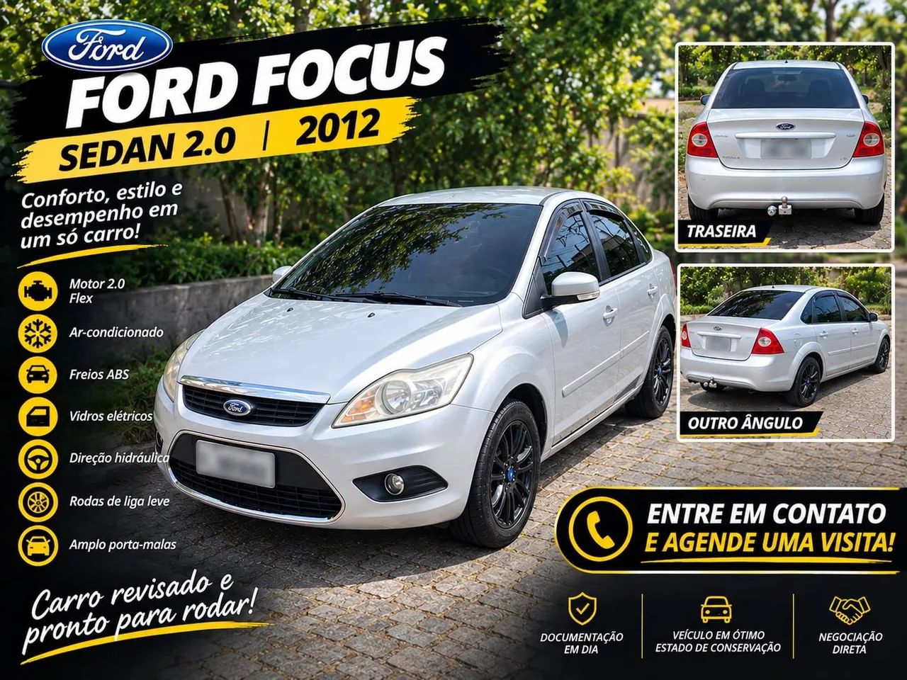 Ford Focus Focus Sedan 2.0 16V/2.0 16V Flex 4p 2012