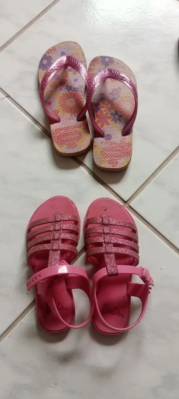 Sandálias e sapatos infantis femininos  - Foto 3