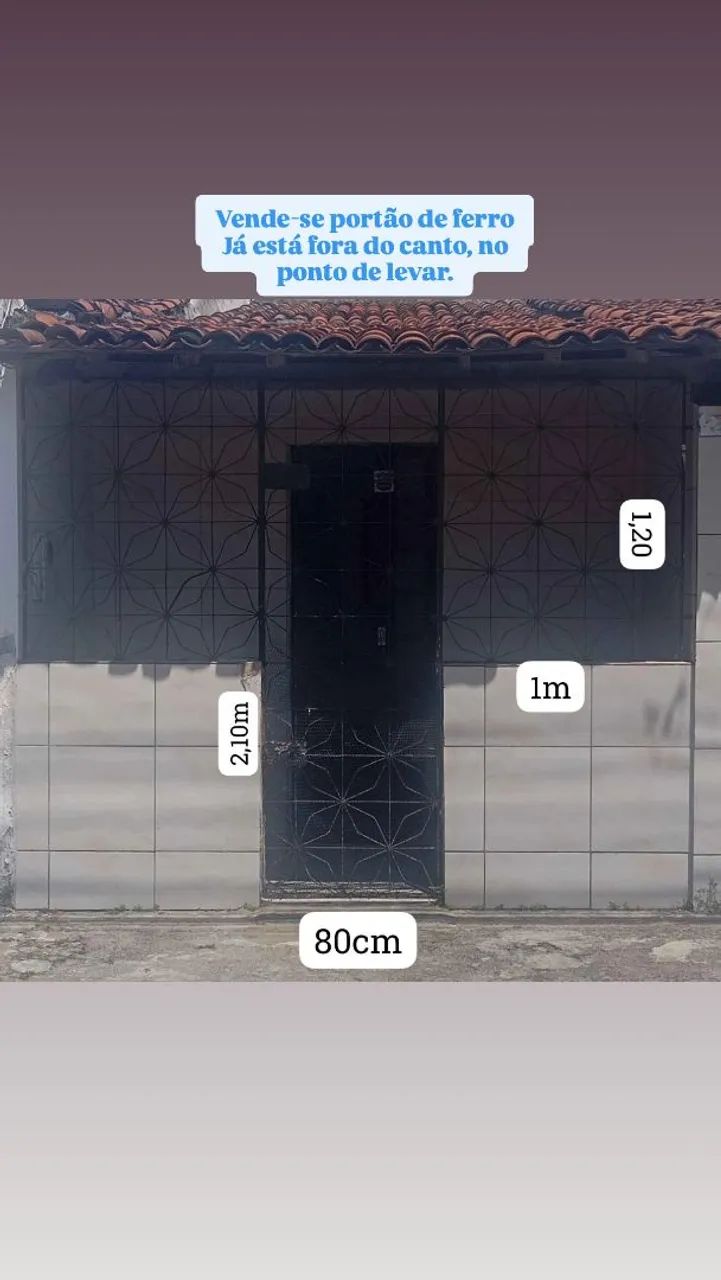 Portão completo 