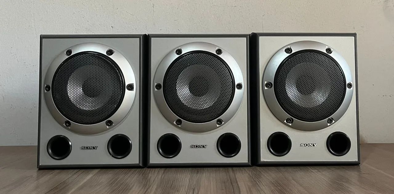 Caixa Surround Sony Muteki Ss-Srp15 185 RMS Leia Descrição