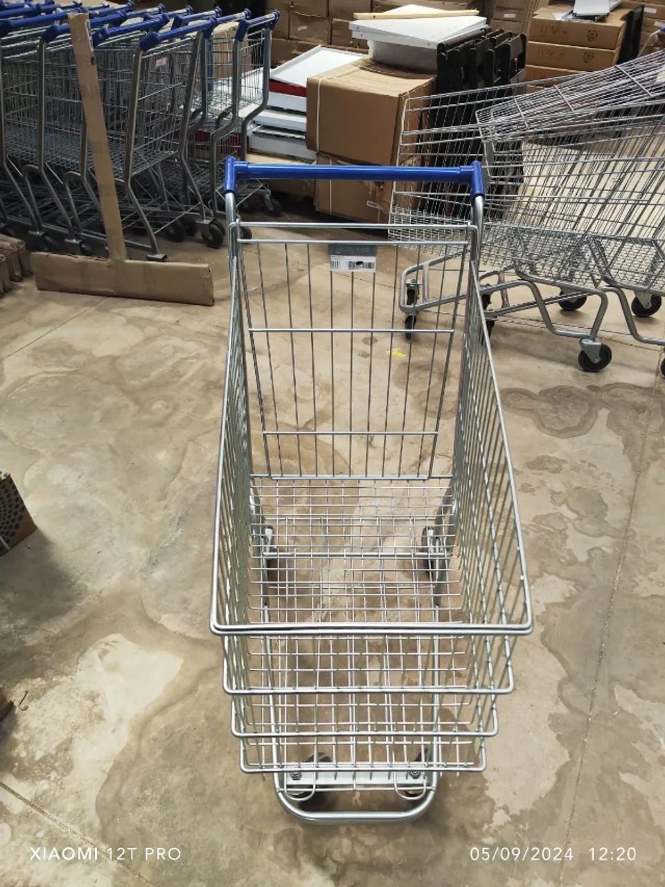 Carrinho de compras 90 litros Simples - Foto 2