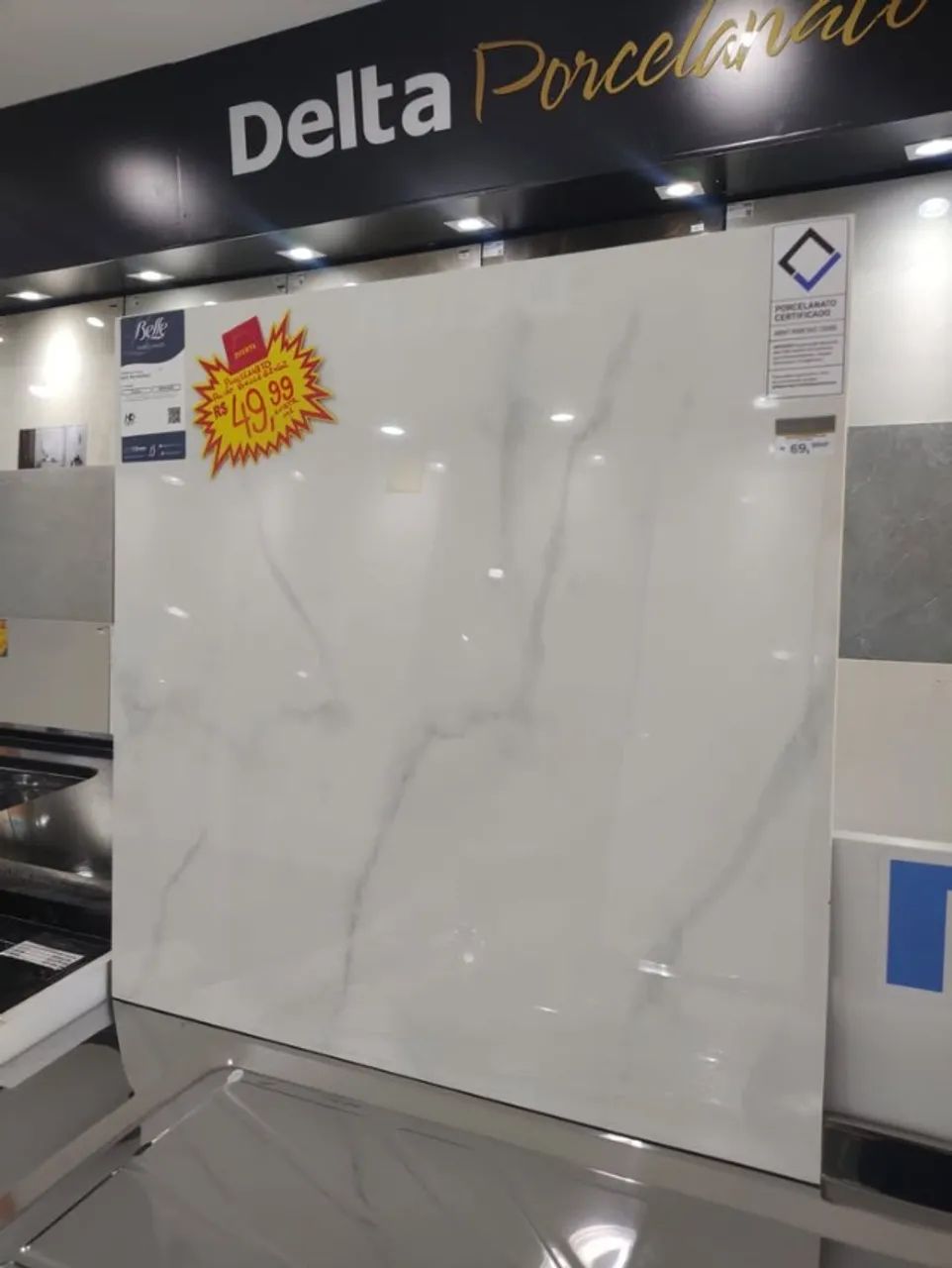 Porcelanato Polido - R$49,99M² - [Falar Com Jéssica] - Foto 2