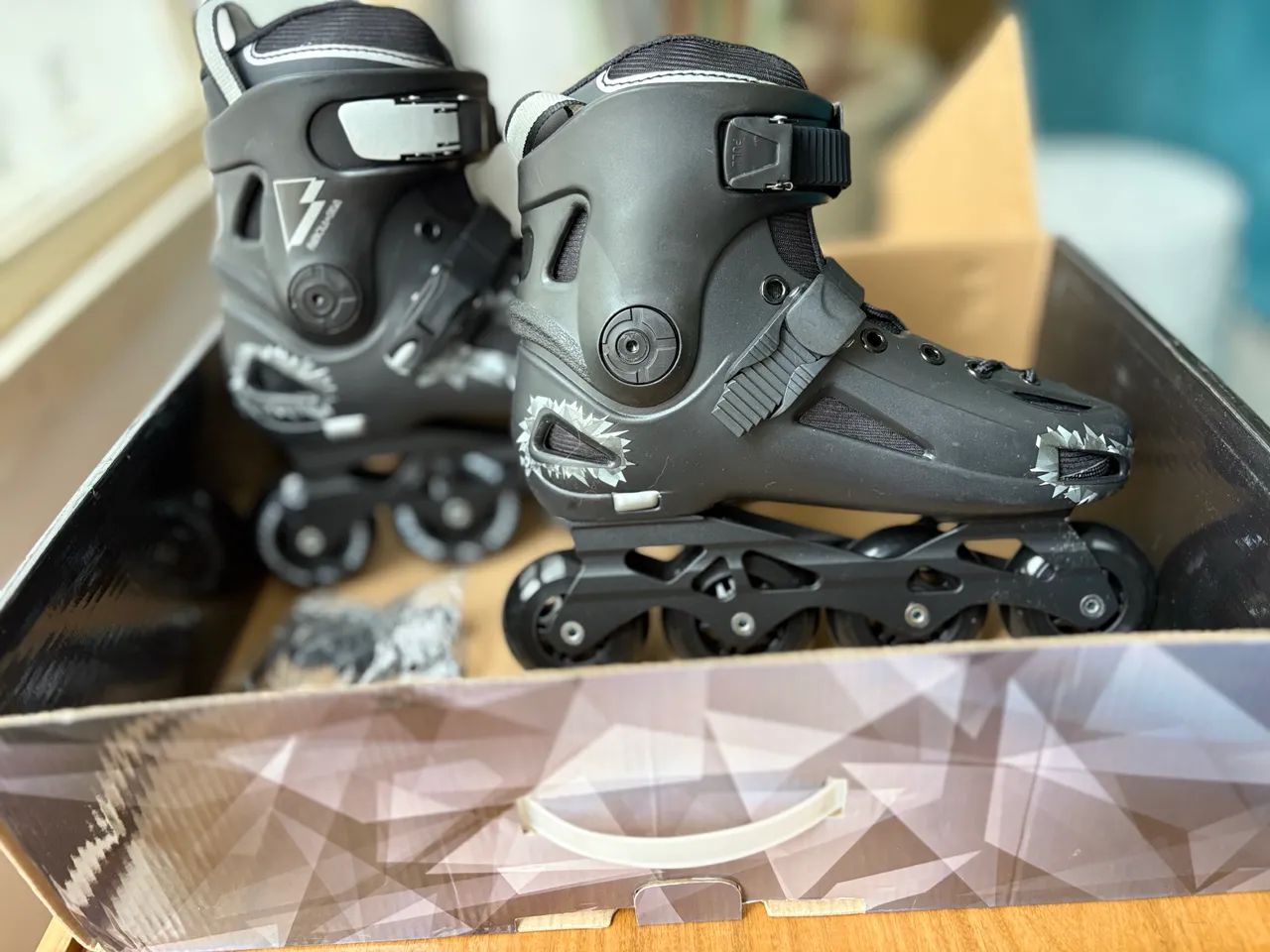 Patins Inline BF-S 10000 BF Roller 4 Rodas com Caixa
