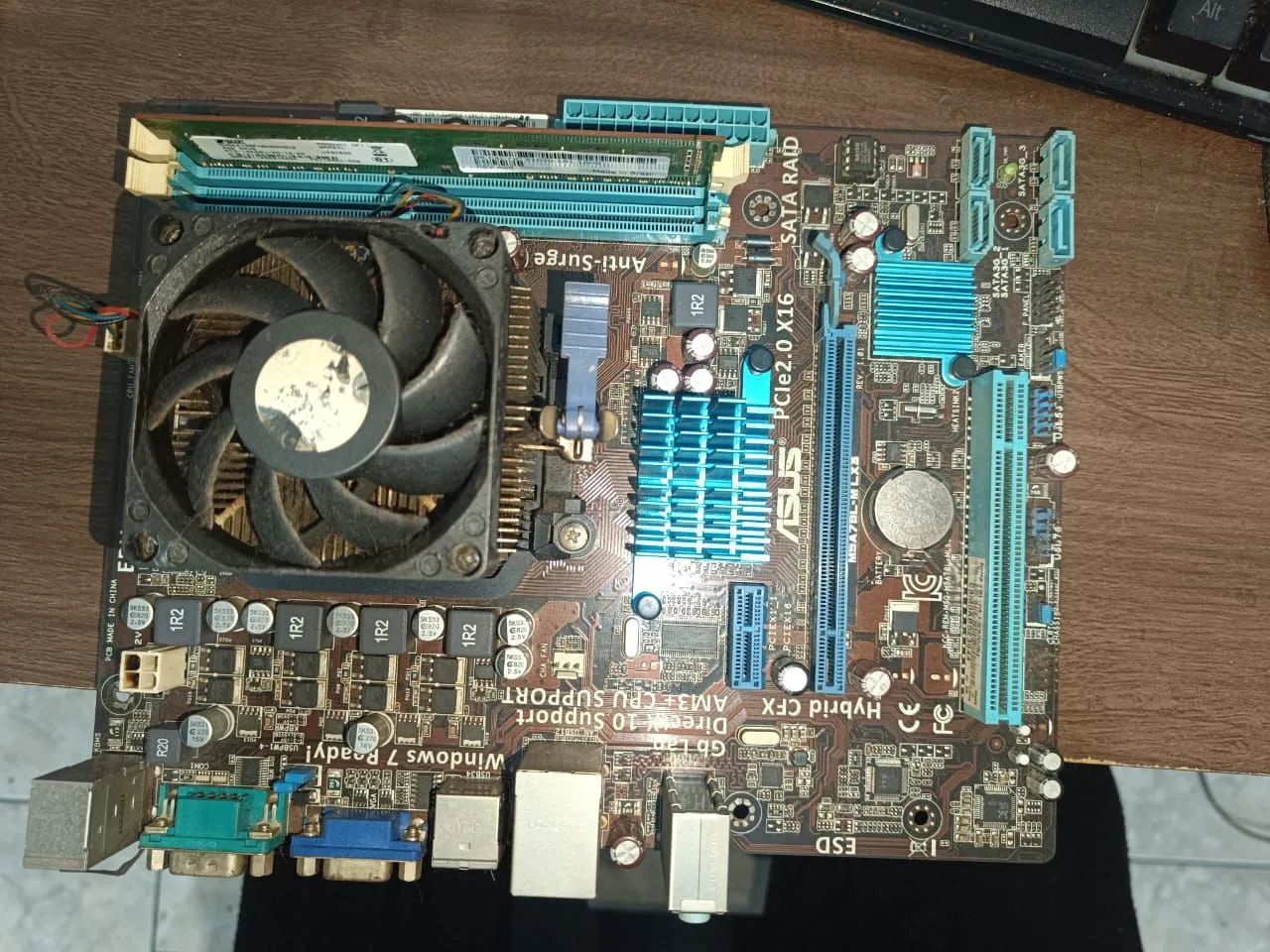Kit placa mãe + fx6300