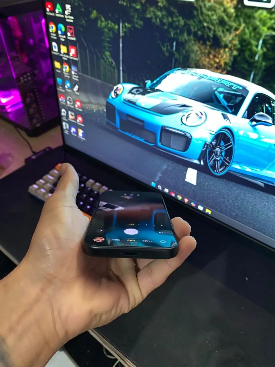 Iphone 18 - Pro Cinza - Foto 4