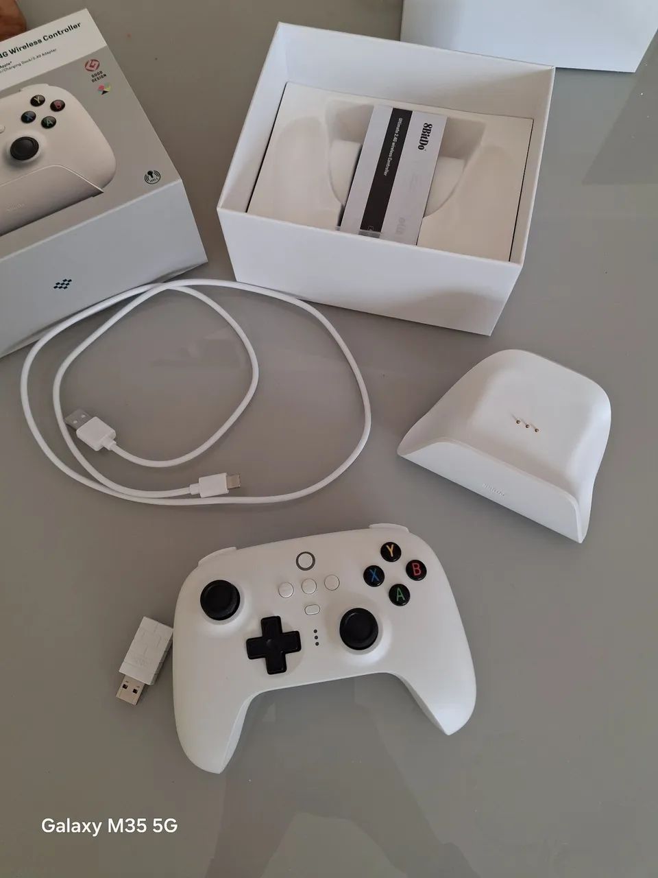 Controle 8bitDo Ultimate Wireless + Dock Original na Caixa - Foto 4