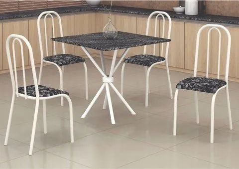 Mesa de cozinha com 4 cadeiras laca , à pronta entrega  - Foto 2
