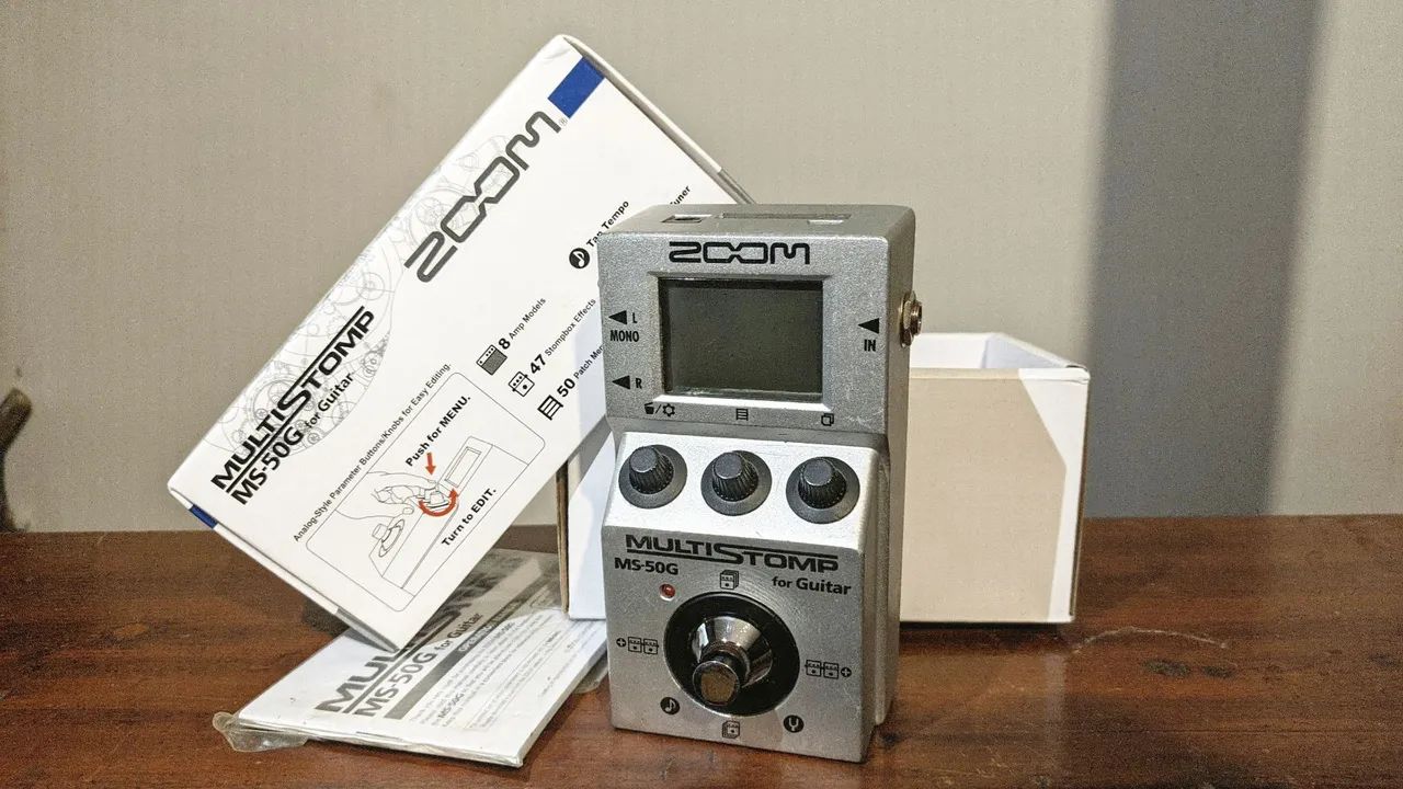 ZOOM MS-50G MULTI EFEITOS - Instrumentos musicais - Vila Josefina
