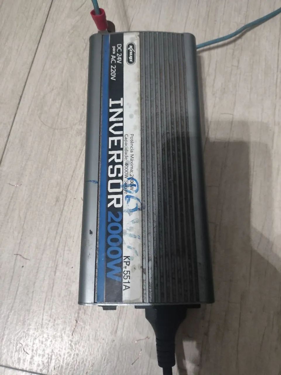 Inversor 2000w DC 24v pra AC 220 v 