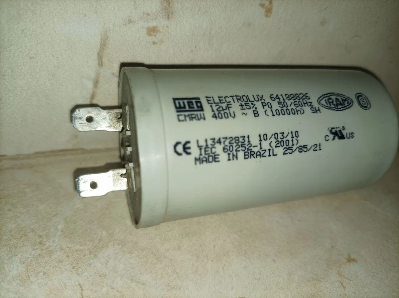 Electrolux Capacitor Lavadora LTC10 