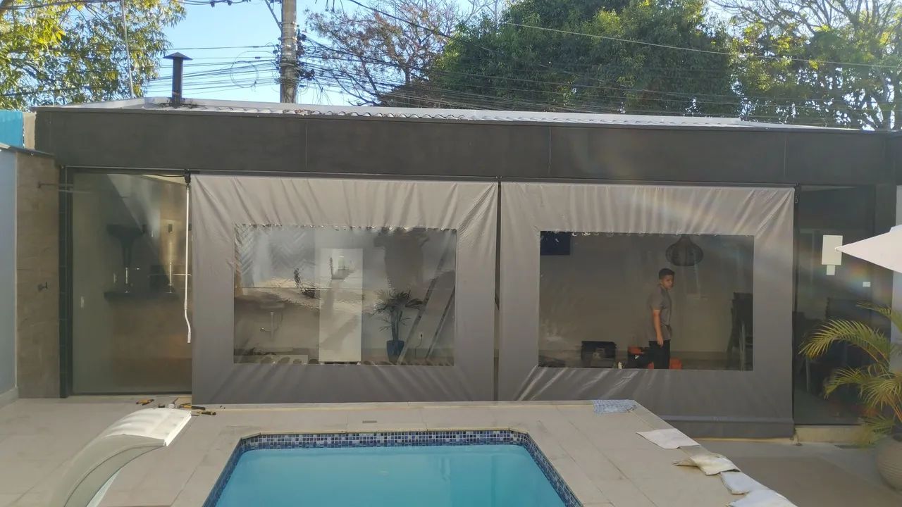 Toldo estilo Cobertura Retrátil vários modelos  - Foto 4