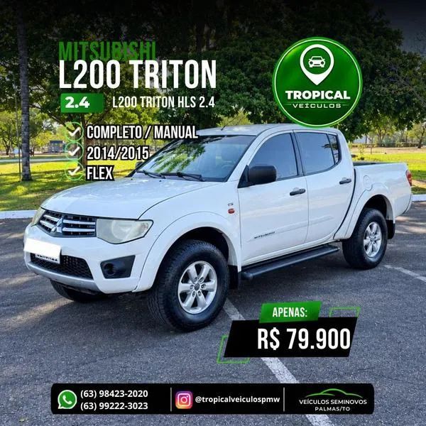 Mitsubishi L200 Triton HLS 2.4 Flex 16V CD Mec. 2015