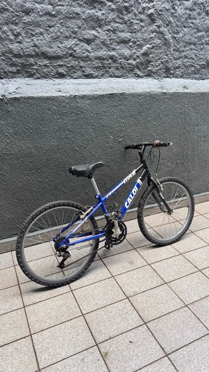 Bike Bicicleta Caloi Aro 24 Polegadas Com Marcha 
