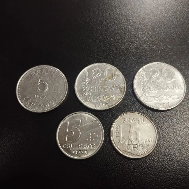 Moedas Nacionais Antigas - Foto 3