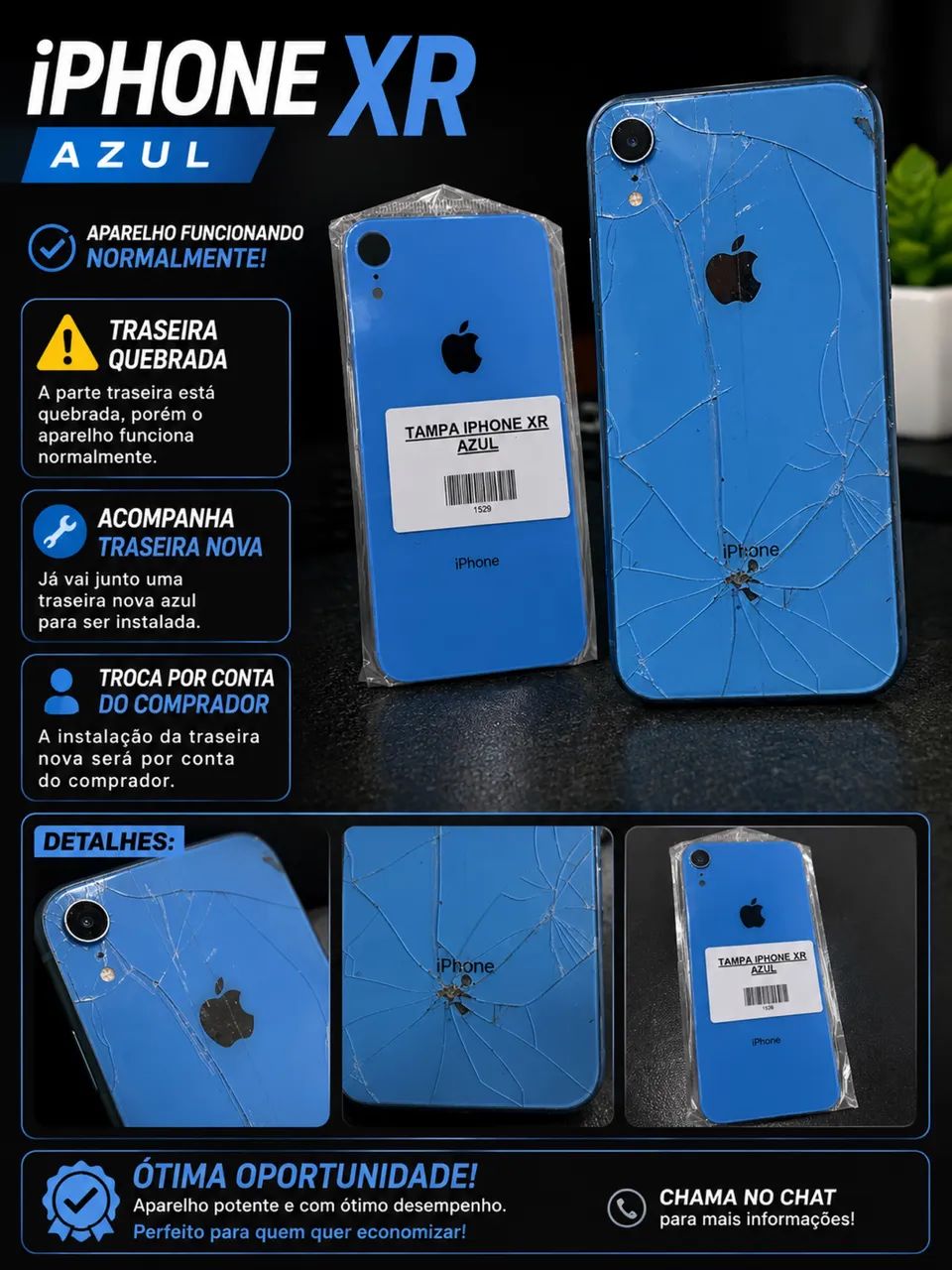 iPhone XR 128 GB - Foto 3