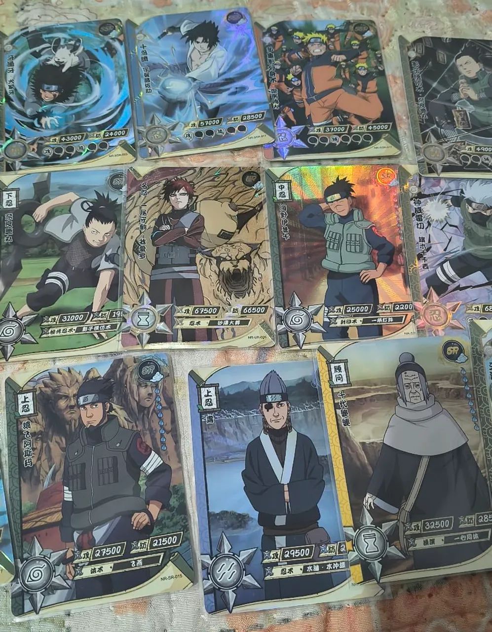 Cards Naruto Kayou, SR,SSR, UR - Foto 4