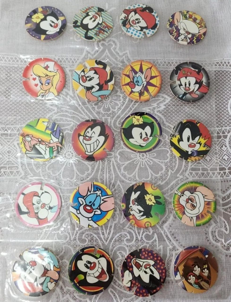 Coleção Tazos Animaniacs Elma Chips - Foto 2