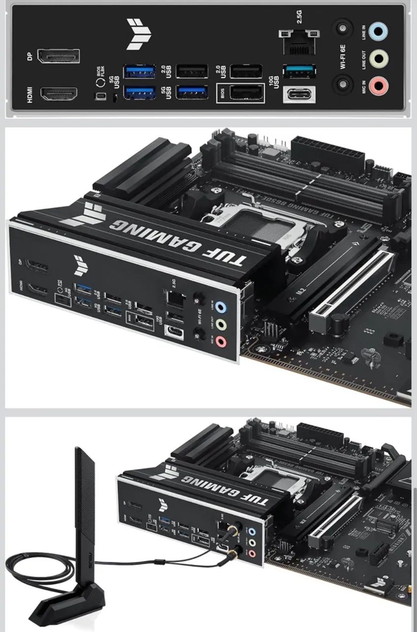 Placa-mãe ASUS TUF Gaming B650E - Foto 4