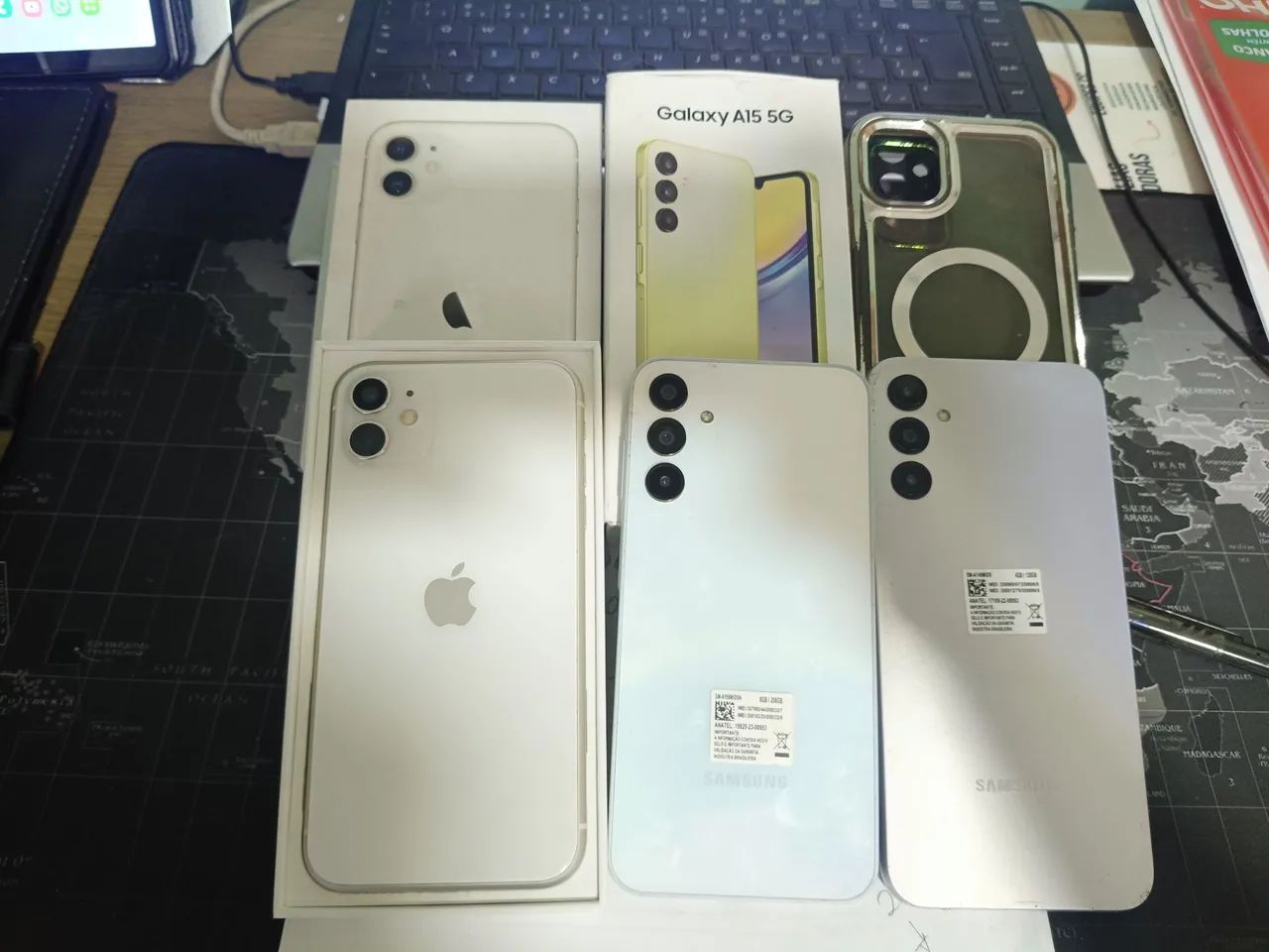 Celulares iPhone 11 64g Samsung a14 e Samsung a15  semi novos  - Foto 4