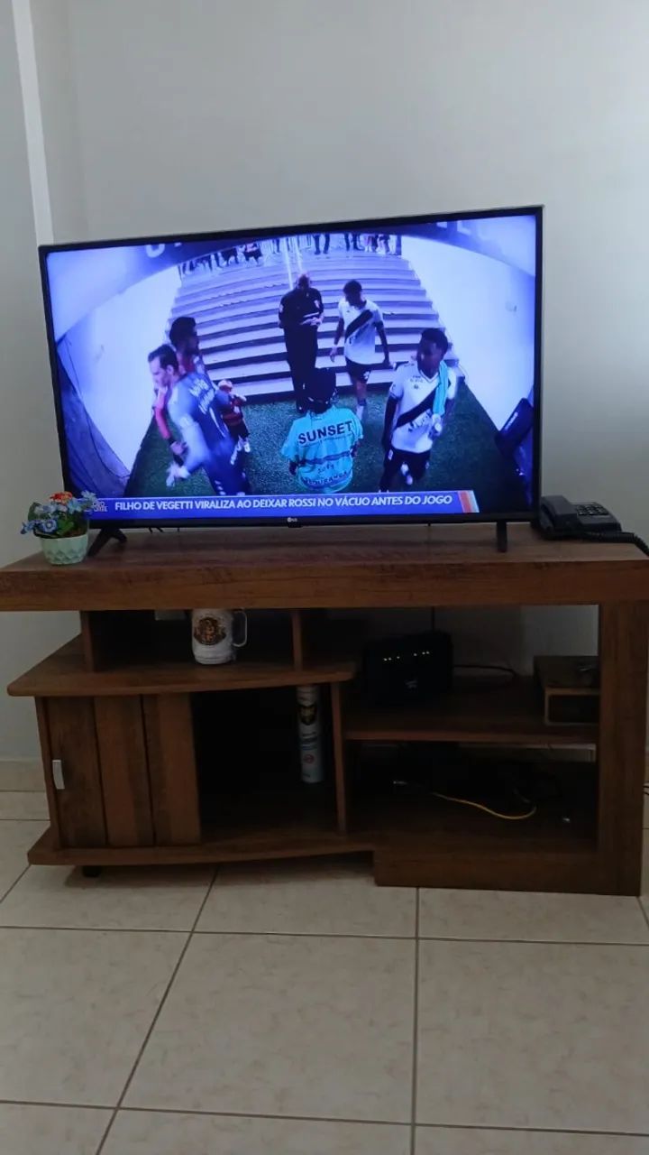 Conjunto Rack + TV LG LCD 32 polegadas - Foto 4