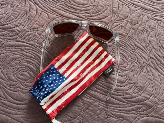 Oculos Oakley Hoolbrok XL Transparente - Foto 4