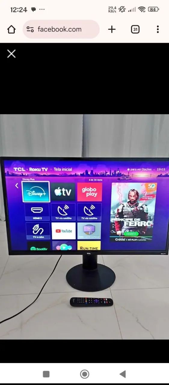 Tv  TCL 32 polegadas 