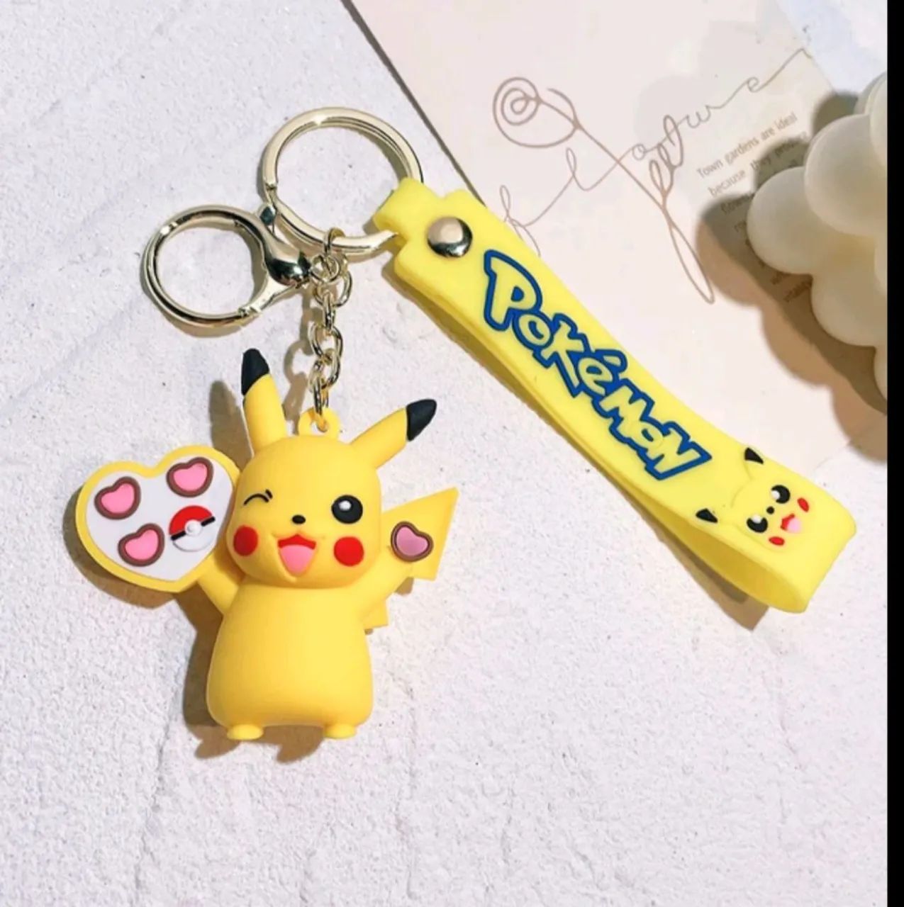 Chaveiro Premium com alça reforçada pokemon - Foto 3