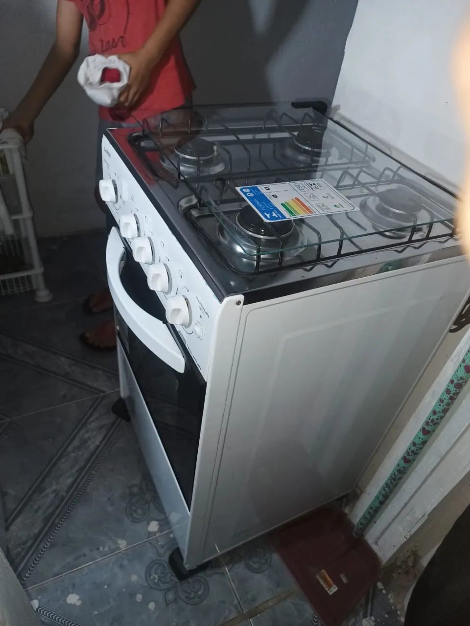 Fogão Esmaltec 4 bocas 