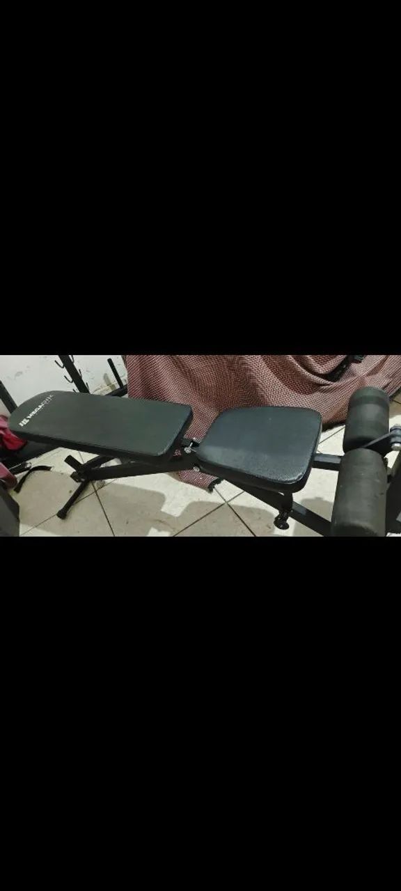 Rack de agachamento + banco de musculação - Foto 4