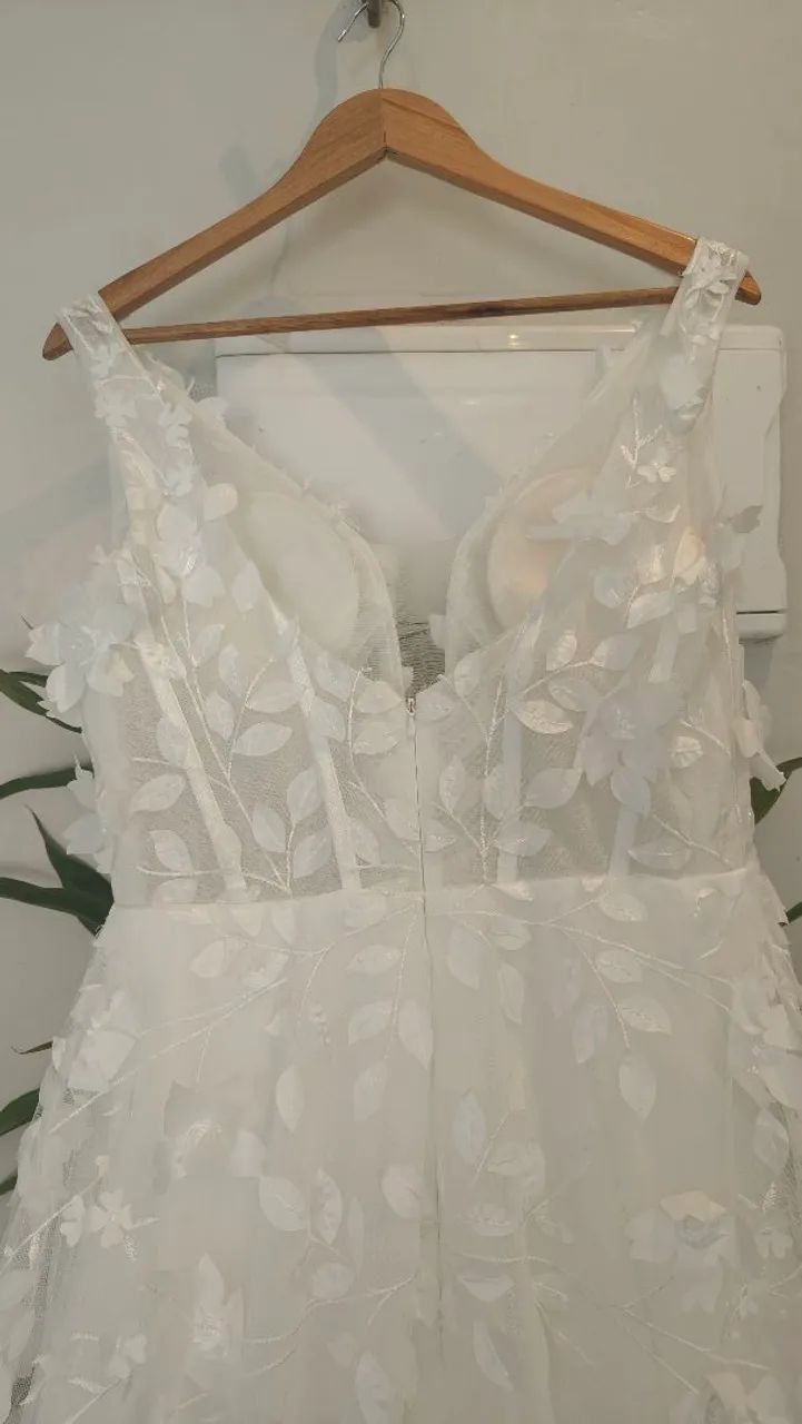 Vestido de noiva, romântico  - Foto 3