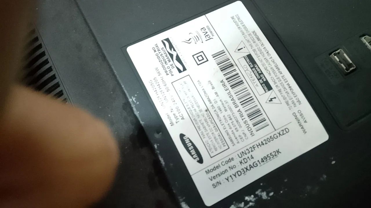 TV 32 Polegadas Samsung (não smart box)