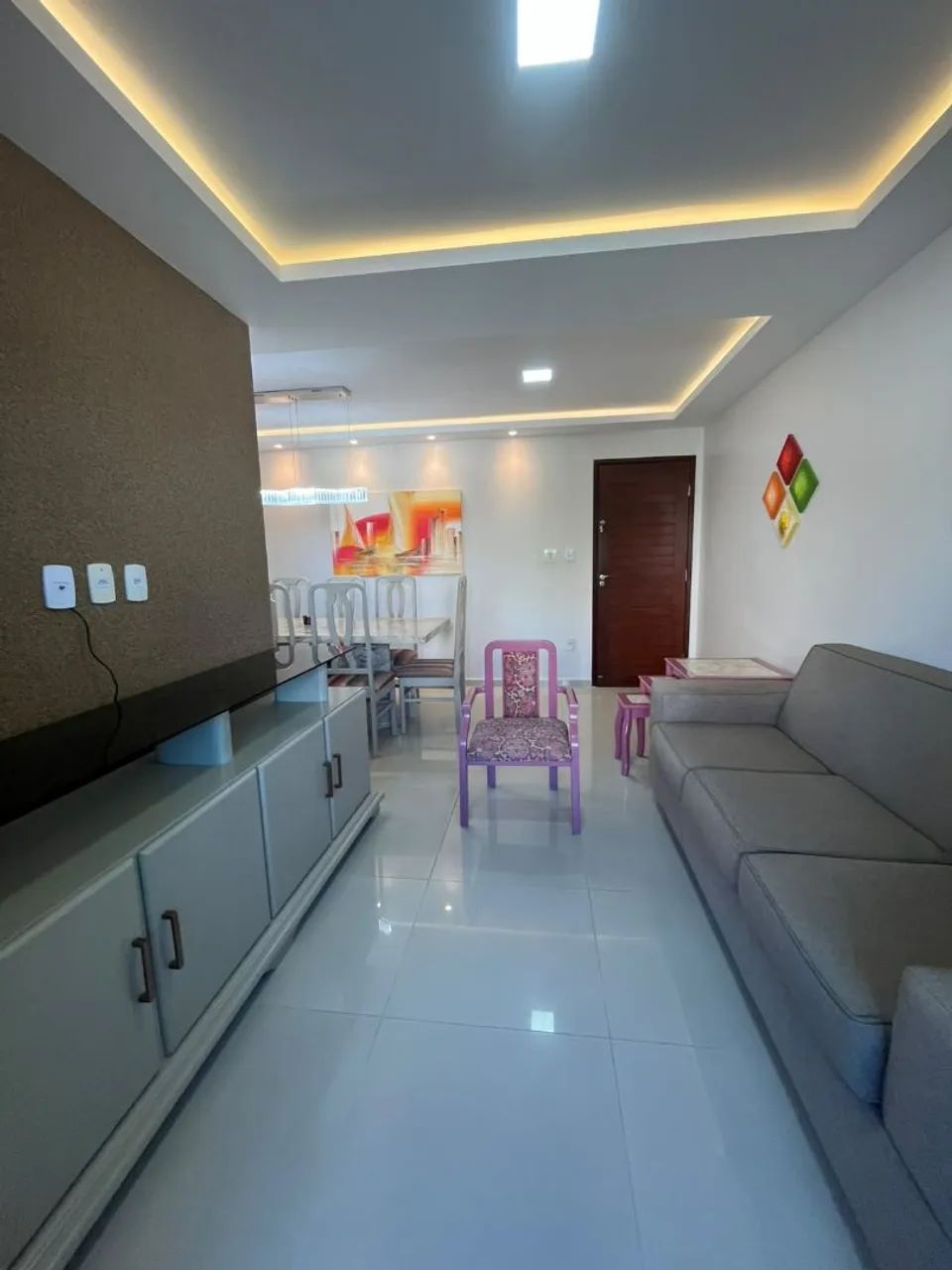 Apartamento mobiliado para alugar 