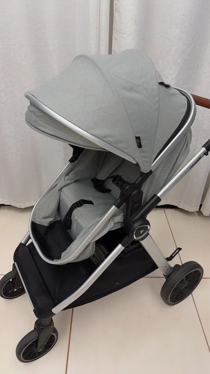 Vendo carrinho de bebê da marca Intanti - Foto 4
