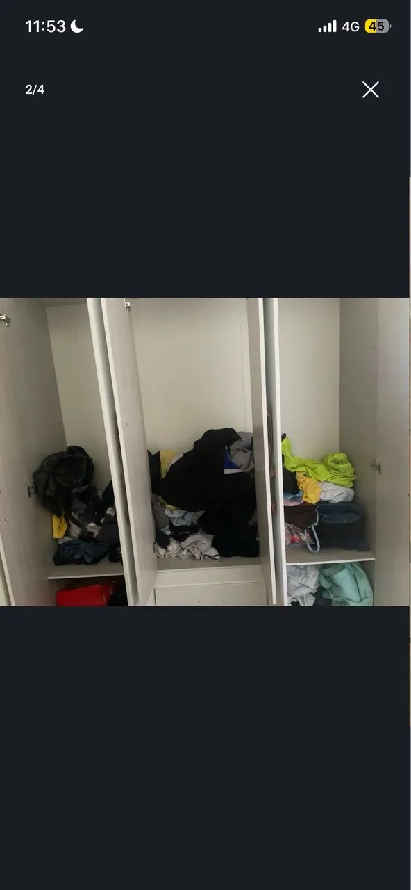 GUARDA ROUPA DE CASAL - Foto 4
