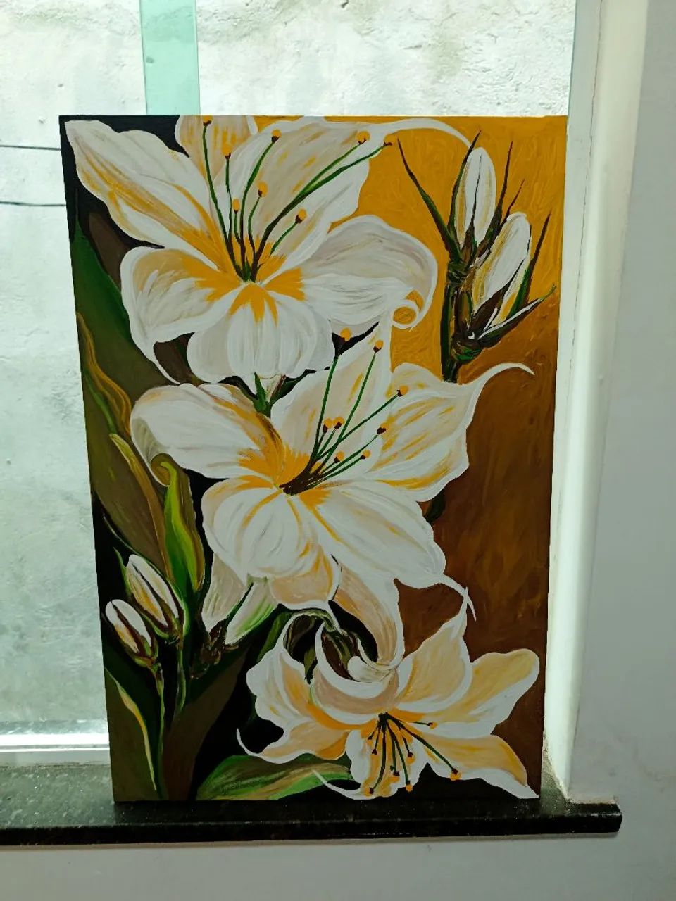 Pintura flor