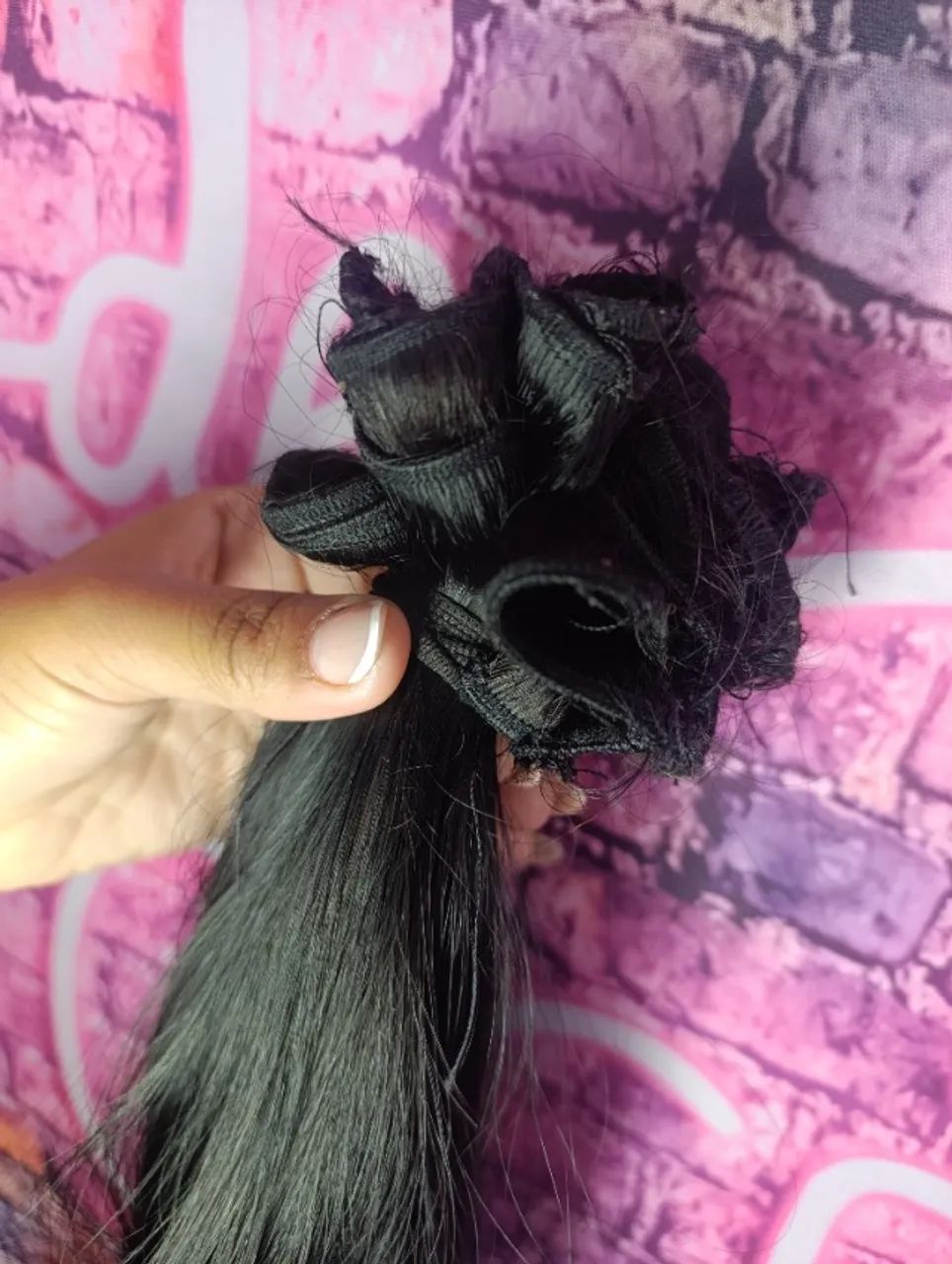 Cabelo humano 45 cm