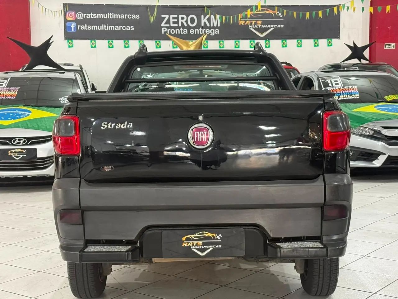 Fiat Strada Working Hard 1.4 Fire Flex 8V CS 2018 - Foto 4