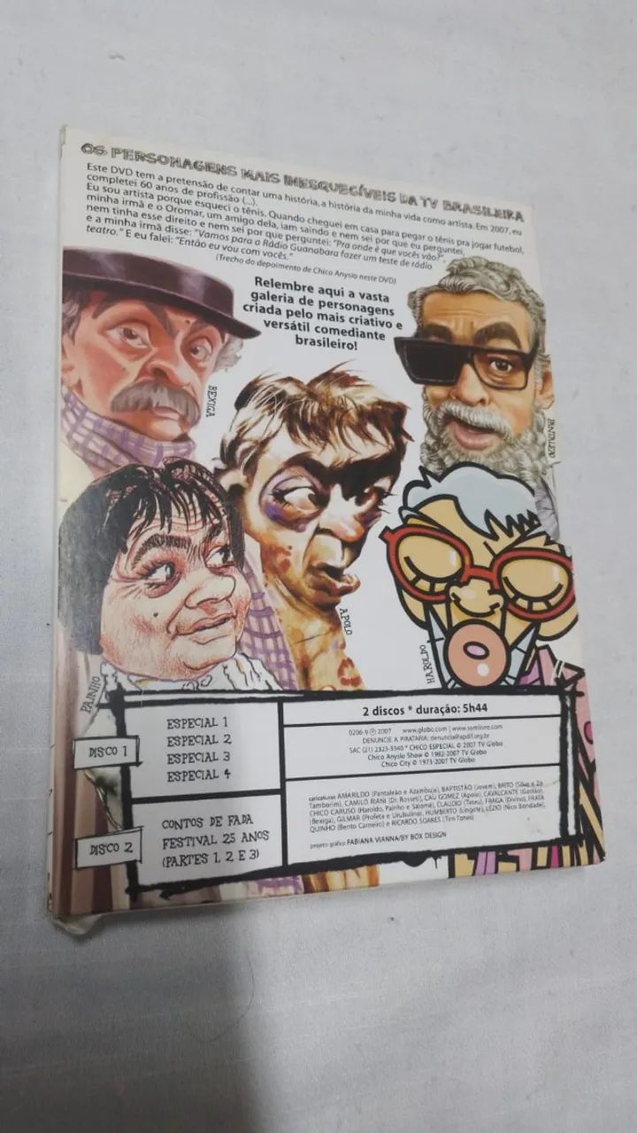 DVD Box Duplo Chico Especial! ( 25090 ) - Foto 3