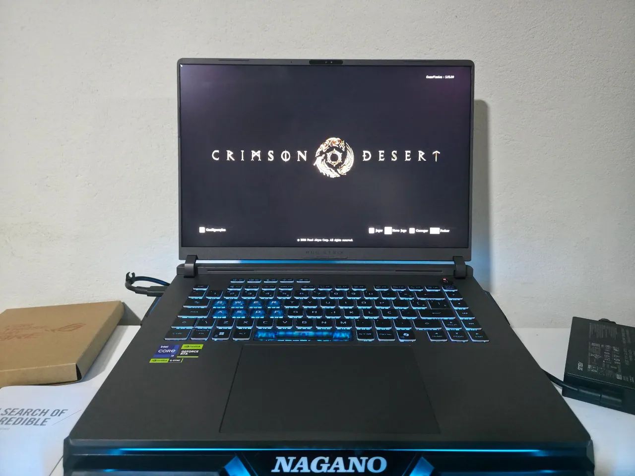NOTEBOOK ROG STRIX G16 / I9 14900HX / 32GB RAM/ RTX 5060 - Foto 3
