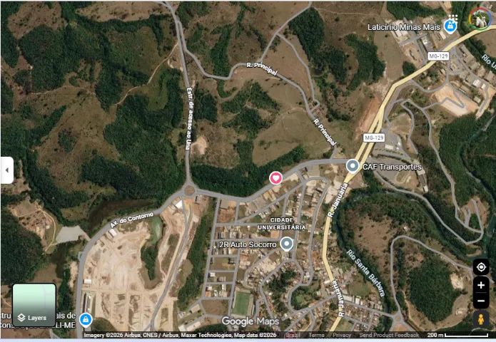Lote comercial de 620m² em São Gonçalo do Rio Abaixo - Foto 4