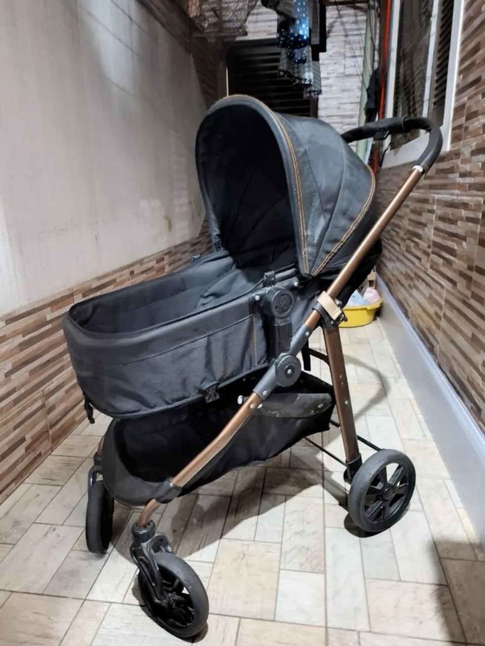 Kit carrinho e bebê conforto  - Foto 2