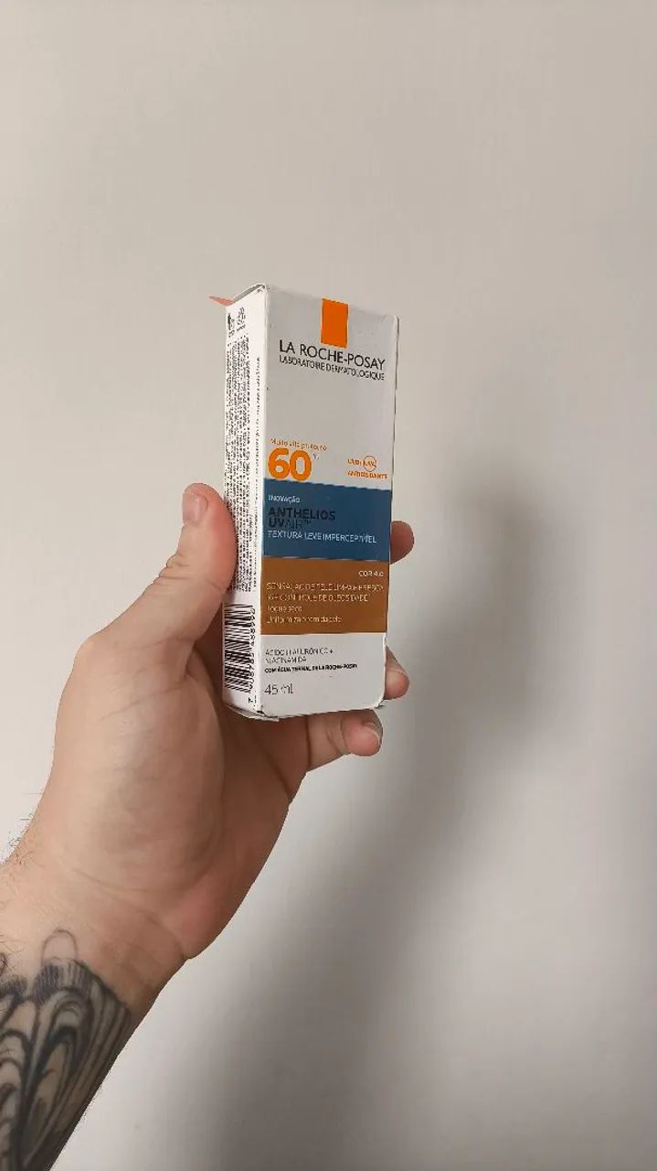 Protetor solar FPS 60 com cor (5.0) - La Roche posay
